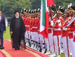 Presiden Joko Widodo Terima Presiden Iran Ebrahim Raisi di Istana Bogor