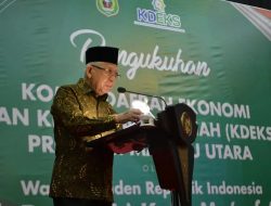 Wapres Ma’ruf Amin Dorong Peningkatan Literasi Ekonomi Syariah di Maluku Utara