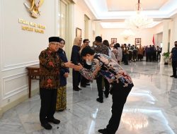 Wapres Ma’ruf Amin Lakukan Halal Bihalal dengan Keluarga Besar Setwapres