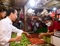 Jelang Iduladha, Presiden Joko Widodo Tinjau Sejumlah Pasar di Kabupaten Bogor