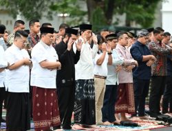 Presiden Joko Widodo dan Ibu Iriana Salat Iduladha 1444 H di Istana Yogyakarta Bersama Masyarakat