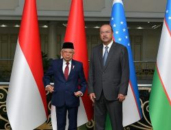 Bertemu Perdana Menteri Uzbekistan, Wapres Ma’ruf Amin Sampaikan Gagasan Pembangunan Soekarno Memorial Library
