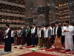 Wapres Ma’ruf Amin Laksanakan Salat Iduladha di Masjid Istiqlal Jakarta