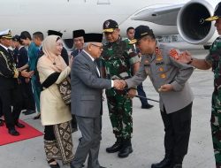 Wapres Ma’ruf Amin Tiba di Tanah Air Usai Kunjungan Kerja dari Uzbekistan