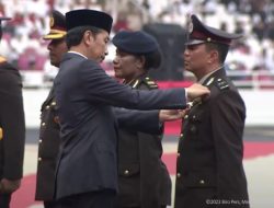 Kepercayaan Diatas 70 Persen, Presiden Joko Widodo Apresiasi Polri