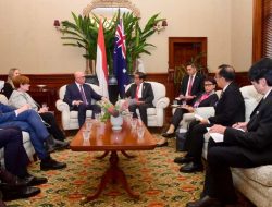 Bertemu Ketua Oposisi Australia, Presiden Joko Widodo Bahas Peningkatan Kerja Sama Strategis Kedua Negara
