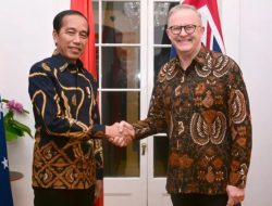 Presiden Joko Widodo Nikmati Jamuan Santap Makan Malam Bersama PM Albanese
