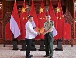 Wamenhan M Herindra Terima Kunjungan Rektor UNHAN China