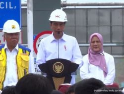 Presiden Joko Widodo Resmikan Tol Ruas Bengkulu-Taba Penanjung