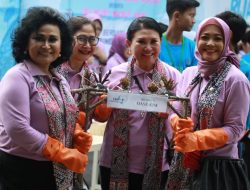 Bersama OASE KIM, Eny Retno Yaqut Kampanyekan Peduli Stunting dan Jaga Laut di Banyuwangi