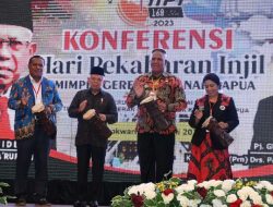 Hadiri Peresmian Pembukaan Konferensi HPI ke-168 PGGP se-Tanah Papua, Wapres Ma’ruf Amin Ajak Tokoh Agama Percepat Pembangunan Papua