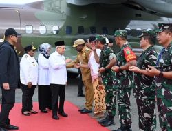 Setelah Mimika, Wapres Ma’ruf Amin Lanjutkan Kunjungan Kerja ke Nabire