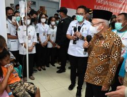 Wapres Ma’ruf Amin Minta Perkuat Kolaborasi Dorong Percepatan Pembangunan di Tanah Papua