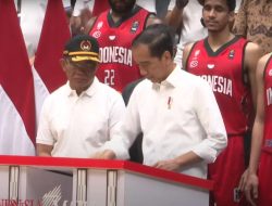 Presiden Joko Widodo Resmikan Gedung Olahraga Indonesia Arena