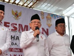 Antisipasi Puncak El Nino, Wapres Ma’ruf Amin Paparkan Tiga Instrumen Mitigasi