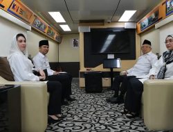 Naik Kereta Api Inspeksi 4 Menuju Tuban, Wapres Ma’ruf Amin Akan Hadiri Haul Sunan Bonang