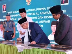 Resmikan STEBI Al-Anwar Bangkalan, Wapres Ma’ruf Amin Minta Ponpes Siapkan Santri Unggul Kuasai Iptek