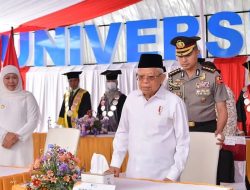 Sampaikan Orasi Ilmiah pada Dies Natalis ke-37 UNIJA Sumenep, Wapres Ma’ruf Amin Minta Minat Belajar Masyarakat Madura Ditingkatkan