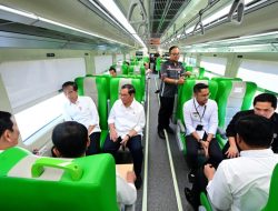 Uji Coba Kereta Cepat Jakarta-Bandung, Presiden Joko Widodo: Inilah Peradaban, Kecepatan