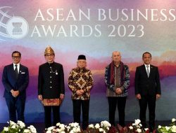 Hadiri ASEAN Business Awards 2023, Wapres Ma’ruf Amin Ajak Perkuat Ketahanan Pangan