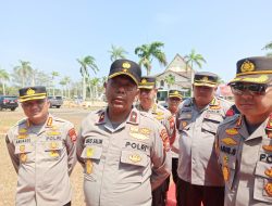 Jelang Pemilu 2024, Polda Bengkulu Gelar Simulasi Sistem Pengamanan Kota