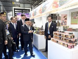 Resmikan Paviliun Komoditas Indonesia di CAEXPO 2023, Wapres Ma’ruf Amin Harapkan Produk Indonesia Semakin Dikenal Dunia
