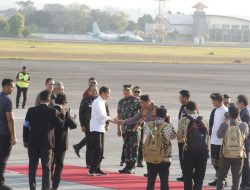 Kapolri dan Panglima Sambut Kedatangan Presiden Untuk KTT AIS Forum