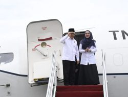 Kembali ke Jakarta, Wapres Ma’ruf Amin Hadiri Ratas dengan Presiden