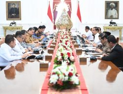 Presiden Jokowi Gelar Ratas Bahas Proyek Strategis Nasional