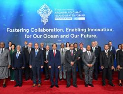 Presiden Jokowi Sambut Kedatangan Para Pemimpin KTT AIS Forum