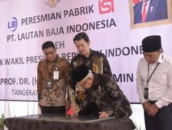 Wapres Ma’ruf Amin Minta Industri Baja Penuhi Kebutuhan Infrastruktur Nasional