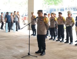 Apel Pengamanan Piala Dunia U 17 di Jakarta International Stadium (JIS)