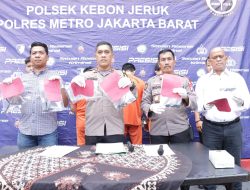 Beraksi 20 Kali Di Jakarta Barat, Komplotan Curanmor Ini Diringkus, Polisi ; Mereka Masih Keluarga