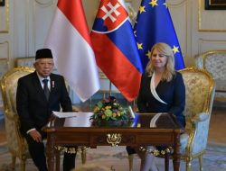 Bertemu Presiden Slovakia, Wapres Ma’ruf Amin Soroti Pentingnya Pemberdayaan Perempuan di Semua Sektor
