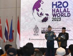 Buka Forum Halal World 2023, Wapres Ma’ruf Amin Minta Penerapan Standar Halal Global Tidak Menjadi Hambatan Perdagangan Antarnegara