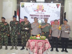 Gelar Syukuran Hut Brimob Kapolrestro Depok Pesan Jaga Kekompakan