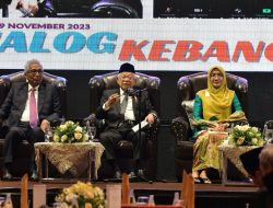 Hadiri Dialog Kebangsaan di Sarawak, Wapres Ma’ruf Amin Ingatkan Jaga Nama Baik Bangsa