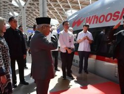 Jajal Kereta Cepat Whoosh, Wapres Ma’ruf Amin akan Sampaikan Orasi Ilmiah di UNINUS Bandung