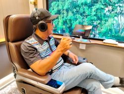KAI Challenge OOTD di Kereta Suite Class Compartment