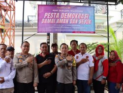 Kapolres Metro Jakarta Selatan Kunjungi Poskamling Rw 01 Jl. Masjid An Nur Kebayoran Lama