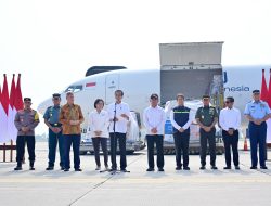 Lepas Bantuan Kemanusiaan Tahap Dua, Presiden: Indonesia Akan Terus Dukung Perjuangan Palestina