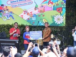 Pertamina Eco RunFest 2023 Serahkan Aksi Kemanusiaan untuk Palestina