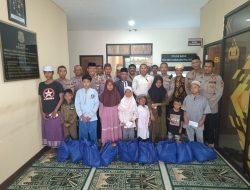 Polsek Kawasan Kalibaru Gelar Kegiatan Doa Bersama dan Santunan Anak Yatim