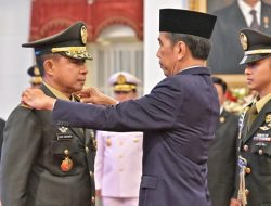 Presiden Joko Widodo Lantik Jenderal Agus Subiyanto sebagai Panglima TNI