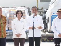 Presiden Joko Widodo Lepas Bantuan Kemanusiaan Kemanusiaan Tahap ke-2 ke Palestina