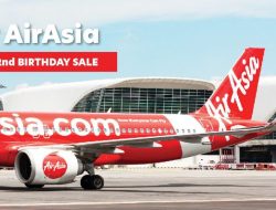 Rayakan Ulang Tahun ke 22 tahun, AirAsia Tawarkan Penerbangan Hemat 22% Rute Internasional