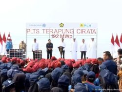 Presiden Joko Widodo Resmikan PLTS Terapung Cirata, Terbesar di Asia Tenggara, Ketiga Dunia