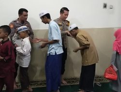 Santunan anak yatim dan Doa bersama personil Polsek Cakung