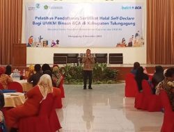 Suguhkan Kado Ulang Tahun ke-818, BCA Fasilitasi Sertifikasi Halal Gratis bagi 100 UMKM Tulungagung