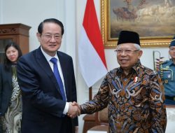Temui Wapres Ma’ruf Amin, Ketua Komite Tetap Kongres Rakyat Provinsi Zhejiang Tindaklanjuti Prospek Kerja Sama Investasi Industri Halal di Indonesia